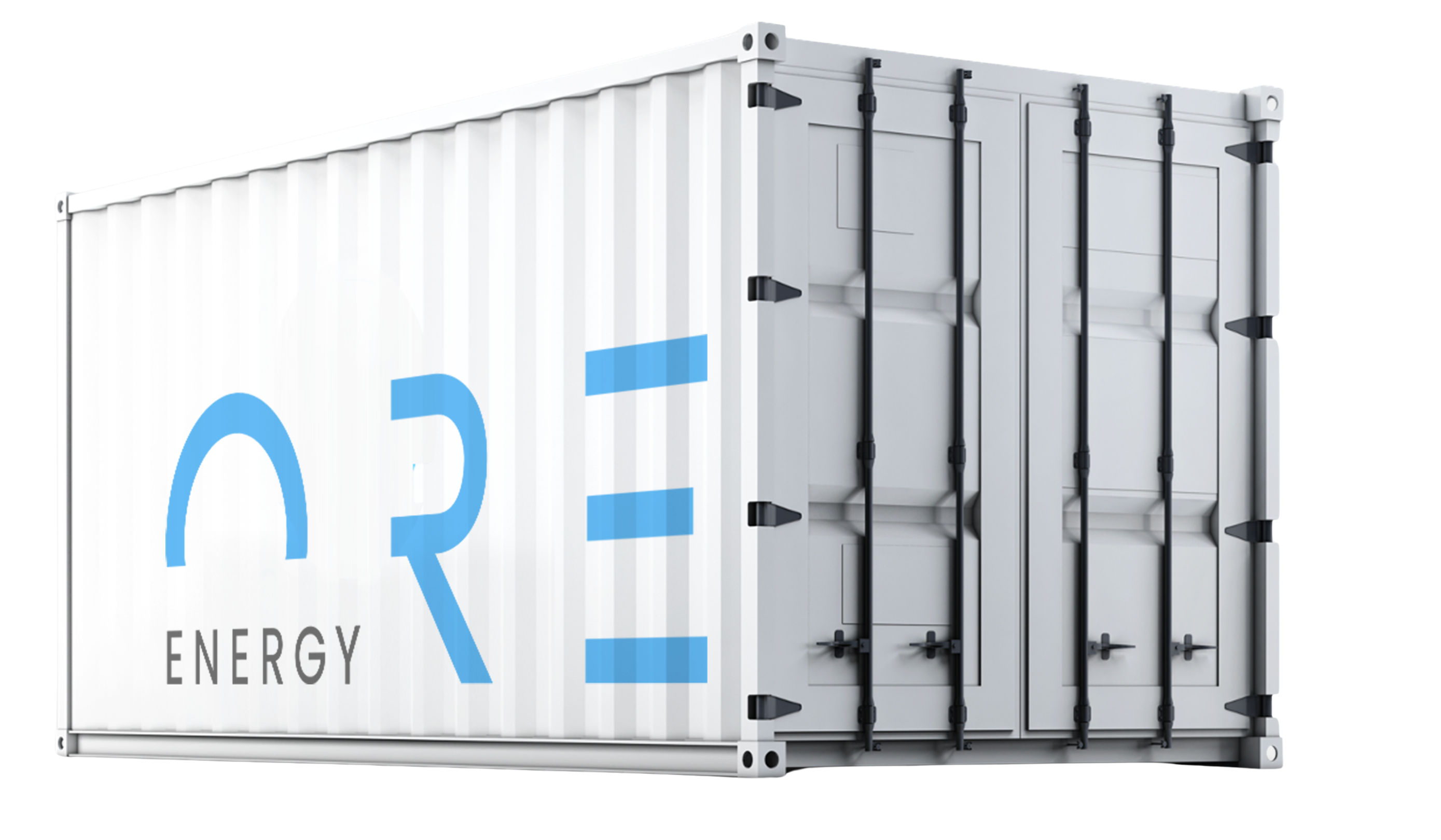 Ore Energy iron-air battery container